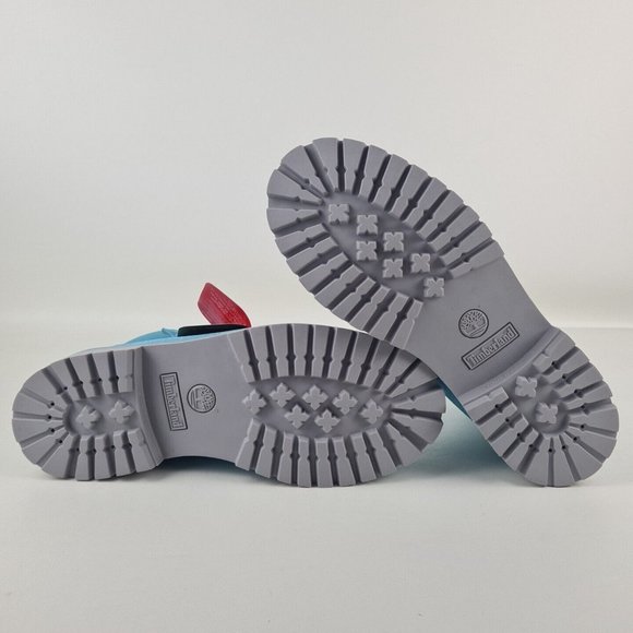 Timberland 6 IN Classic Boots Blue Floral - Picture 8 of 12